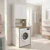 Relaxdays Waschmaschinenschrank, 4 Fächer, HBT 188,5 x 68 x Produktbild-Vorschau 5
