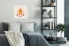 MuchoWow® Poster Roboter - Antenne - Orange - Blitzschlag - Produktbild-Vorschau 4
