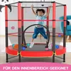 FOXSPORT Trampoline pour enfants Ø140 cm, avec filet de Voir les images du produit 4