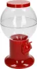 A red and clear gumball machine on a white background. Náhled obrázku produktu