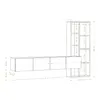 Skye Decor, Pana, TV-Einheit, Weiß, 100 % Produktbild-Vorschau 4