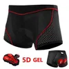 5D Gel Fahrradhose Herren Damen Sitzpolster Radhose Produktbild-Vorschau 9