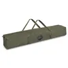 A green carrying bag for a product, with handles and a logo. Anteprima dell’immagine prodotto