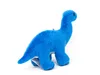 A blue plush toy dinosaur on a white background. Produktbild-Vorschau