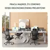 An office space with adjustable desks and chairs. Podgląd zdjęcia produktu