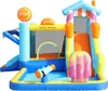 okwish Hüpfburg,Wasserschloss mit Rutsche Produktbild-Vorschau 8