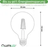 LUMILED 3 sztuki Żarówka LED E27 G95 4W Zastępuje 40W 470lm Podgląd zdjęcia produktu 7