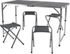Camping Koffertisch 5 tlg. Aluminium Sitzgruppe, 4 Hocker 1 Produktbild-Vorschau 1