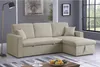 Ecksofa mit Schlaffunktion aus Cord "Alain" - 3-Sitzer - Produktbild-Vorschau 2