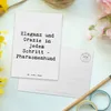 Mr. & Mrs. Panda Postkarte Spruch Eleganter Pharaonenhund - Produktbild-Vorschau 3