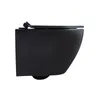 Toaleta WC: Czarna z deską sedesową Slim Soft-Close | Podgląd zdjęcia produktu 3