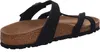 A black Birkenstock sandal is shown from the side on a white background. Produktbild-Vorschau