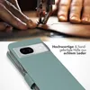 Selencia Echtleder Klapphülle Google Pixel 8a - Air Blue Produktbild-Vorschau 2