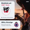 AARON LUX Pro Fahrradlicht Set - StVZO zugelassen - Front- Produktbild-Vorschau 4