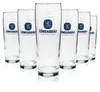 6x Löwenbräu Bier Glas 0,4l Willi Becher Rastal Produktbild-Vorschau 2
