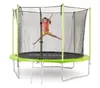 Trampolino CROSS con rete e scala, verde-nero, Anteprima dell’immagine prodotto 2