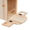 Relaxdays Eichhörnchen Futterhaus, Holz, Produktbild-Vorschau 9
