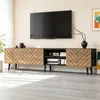 TV-Schrank Lowboard Lounge-Set Fernsehtisch 180x33,5x45cm Produktbild-Vorschau 6