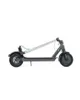 A black electric scooter is shown against a white background, with its handlebars extended. Produktbild-Vorschau