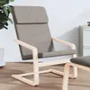 relaxační křeslo vidaXL Taupe Fabric Náhled obrázku produktu 2