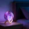 3D Galaxy Mond Lampe 15cm mit 16 Farben – Dimmbare LED Produktbild-Vorschau 7