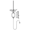 Faro 71584-03, Grau, Aluminium, IP65, II, E27, 15 W Produktbild-Vorschau 3