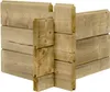 Abri de jardin en bois - 17.4m2 - 5.79x3m - Traité - Ep. Voir les images du produit 4