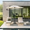 Avestar 228 cm Sonnenschirm, Gartenschirm, mit Kurbel, Produktbild-Vorschau 8