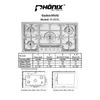 Phoenix PS-905FL piano cottura a gas a filo Piano cottura a Anteprima dell’immagine prodotto 4
