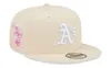 New Era Snapback Cap Oakland Patch, 9Fifty Creme Hellblau Produktbild-Vorschau 3