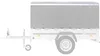 UNITRAILER Anhängerplane 200x125 cm Grau Hochplane 80 cm Produktbild-Vorschau 10
