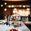 eGenuss Etagere 2 Etagen Metall Serviergestell 2 Etagen mit Produktbild-Vorschau 3