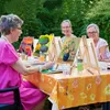 Belle Vous Tisch Staffelei Holz Leinwand Ausstellung (4er Produktbild-Vorschau 7