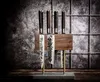 Rechberger Messerblock Walnuss/Naturstein Magnetisch Produktbild-Vorschau 3