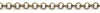Vintageparts Jasseronkette Antik Bronze 3,2mm Gliederkette Produktbild-Vorschau 3