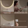 S'AFIELINA Specchio Bagno LED Rotondo 70 cm, Cornice Anteprima dell’immagine prodotto 10