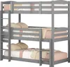 Letto a castello Sweiko, 90x200cm, letto a castello triplo Anteprima dell’immagine prodotto 8