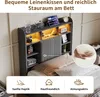Łóżko pojedyncze UnboxG 90x200 cm, kolor szary, z 2 Podgląd zdjęcia produktu 6