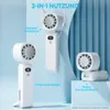 Kühlung Mini Hand Ventilator 5000mAh Akku Aufladbar Lüfter Produktbild-Vorschau 4
