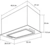 KlarsteinHektor, okap kuchenny, okap, 52 cm, 530 m³/h, LED, Podgląd zdjęcia produktu 8
