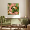 MuchoWow® Poster Monstera - Tiger - Botanisch 75x75 cm - Produktbild-Vorschau 3