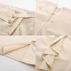 Damen Bleistiftrock mit Schlitz und Rüschen, Beige, High Produktbild-Vorschau 9