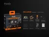 Fenix HM65R, Čelovka, Černá, Oranžová, 2 m, IP68, 50 lm, Náhled obrázku produktu 4