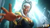 Storm from Marvel's Ultimate Alliance 3: The Black Order is shown with lightning in the background. Náhled obrázku produktu