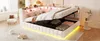 Gestoffeerd bed 140x200 cm, slaapbank met LED-verlichting, Productafbeelding-voorbeeld 9