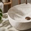 Lavabo Da Appoggio Rea Amelia Kallisto 48 Beige, Pietra Anteprima dell’immagine prodotto 4