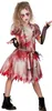 Halloween Kleid mit Blut für Mädchen Kindergröße: 128 Produktbild-Vorschau 3
