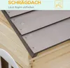 Outsunny Spielhaus für Kinder Holz Kinderspielhaus mit Produktbild-Vorschau 6