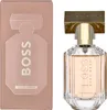 A Hugo Boss perfume bottle and its packaging are displayed side-by-side against a white background. Anteprima dell’immagine prodotto