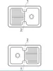 Villeroy & Boch 674502R1 EB-SP Condor 45 800x510mm Produktbild-Vorschau 3